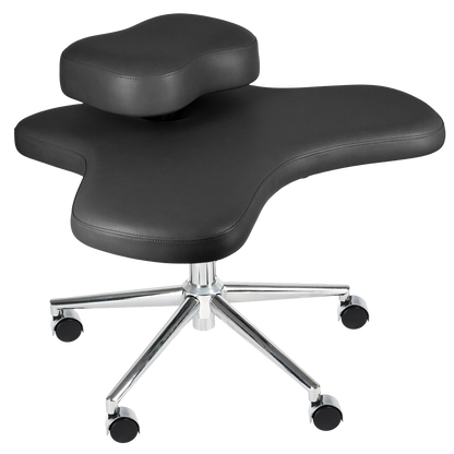 Yogi Seat Schneidersitzstuhl in Anthrazit grau